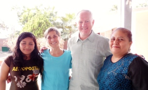 Rod & Terri Kaasa with their student Kassandra and her mother.